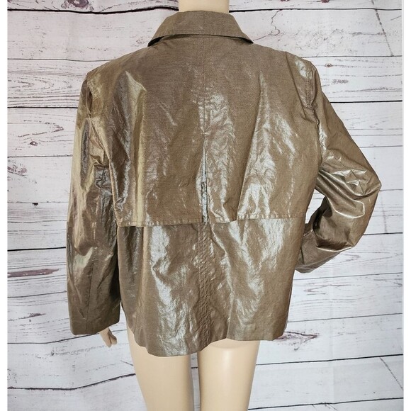 Premise Brown Linen Blend Jacket L / XL NWT - Picture 2 of 8